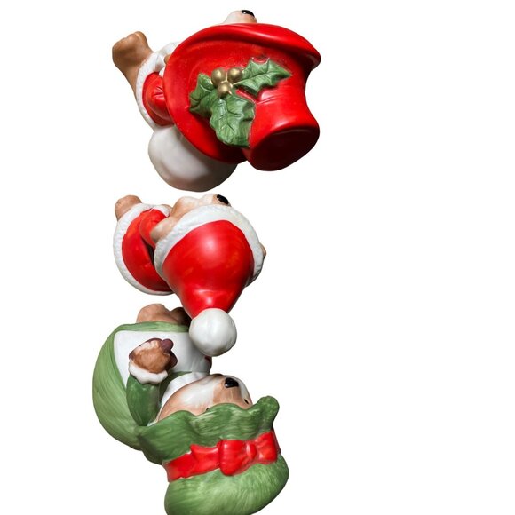 HOMCO Ceramic Christmas Bears # 5600 Set of 3 - Picture 10 of 15